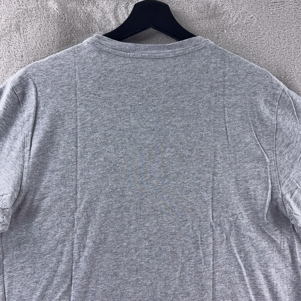 Psycho Bunny Graphic T Shirt Mens Size 5 Gray‎ Logo Cotton Crewneck Casual